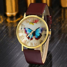 Load image into Gallery viewer, [Women] Lvpai Luxury Brand Women Watches Butterfly Printed
