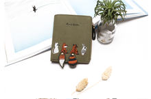 Load image into Gallery viewer, [Women] Forrola Short Cartoon Animals Wallet
